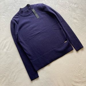 Tahari mock turtleneck sweater